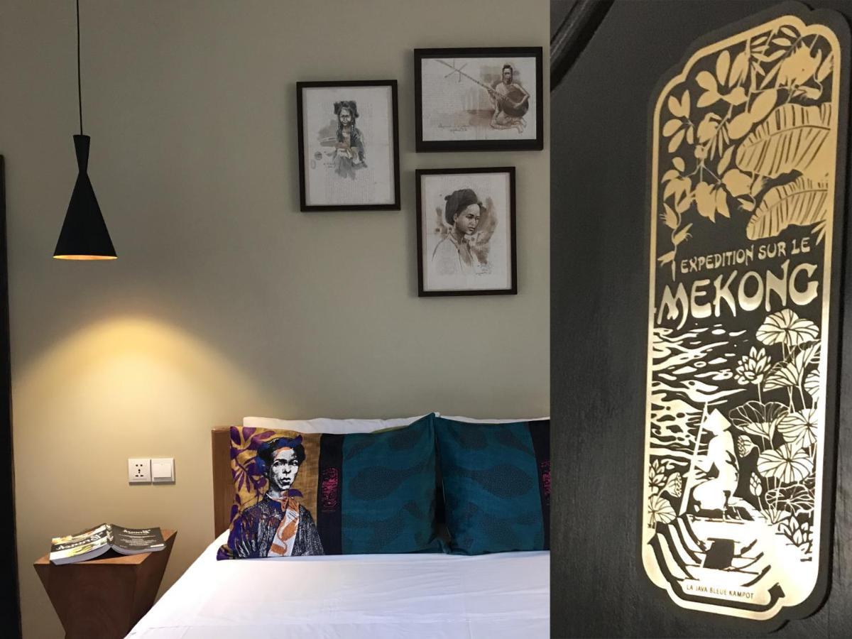 Hotel La Java Bleue Kampot Eksteriør bilde